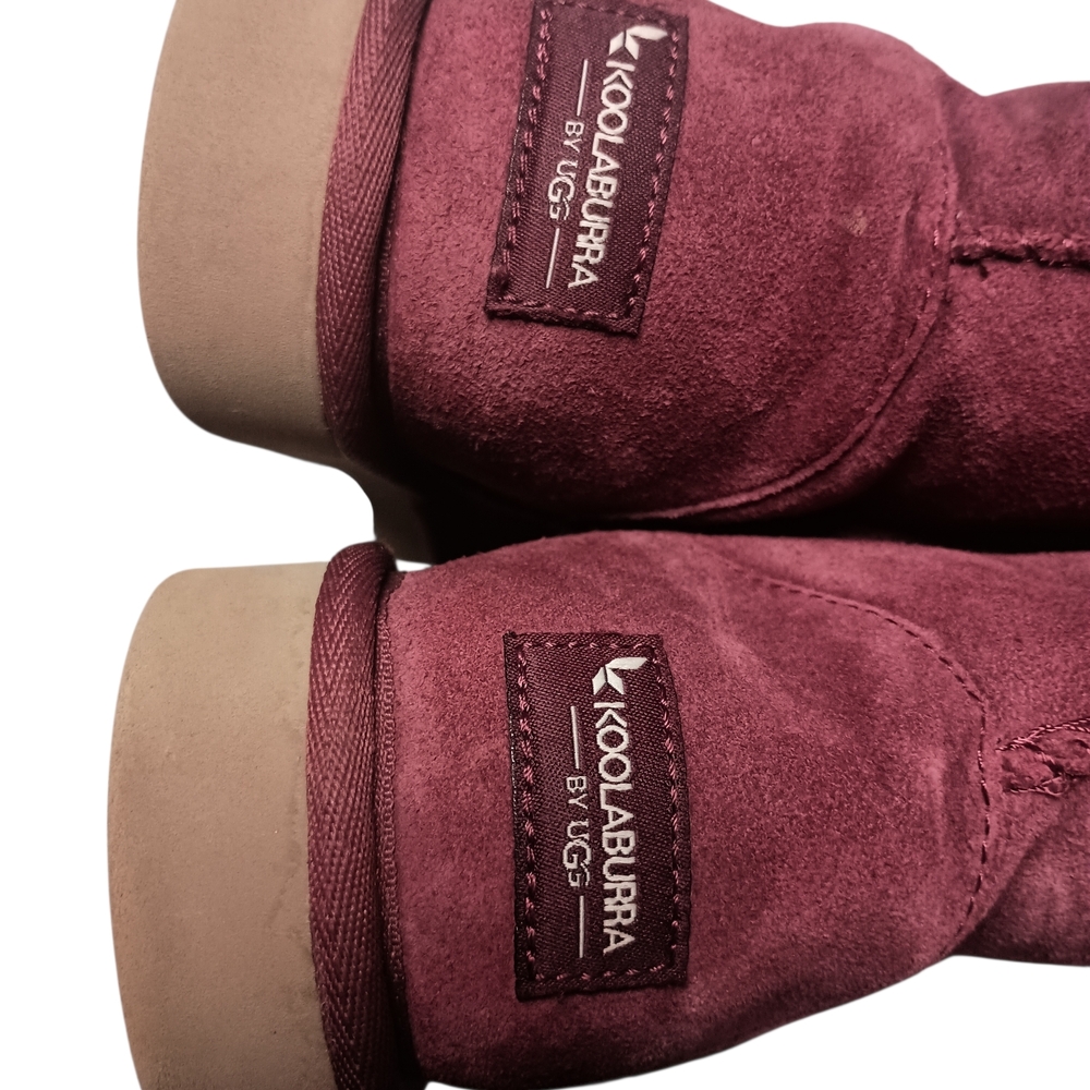 UGG Burgundy Suede Boots